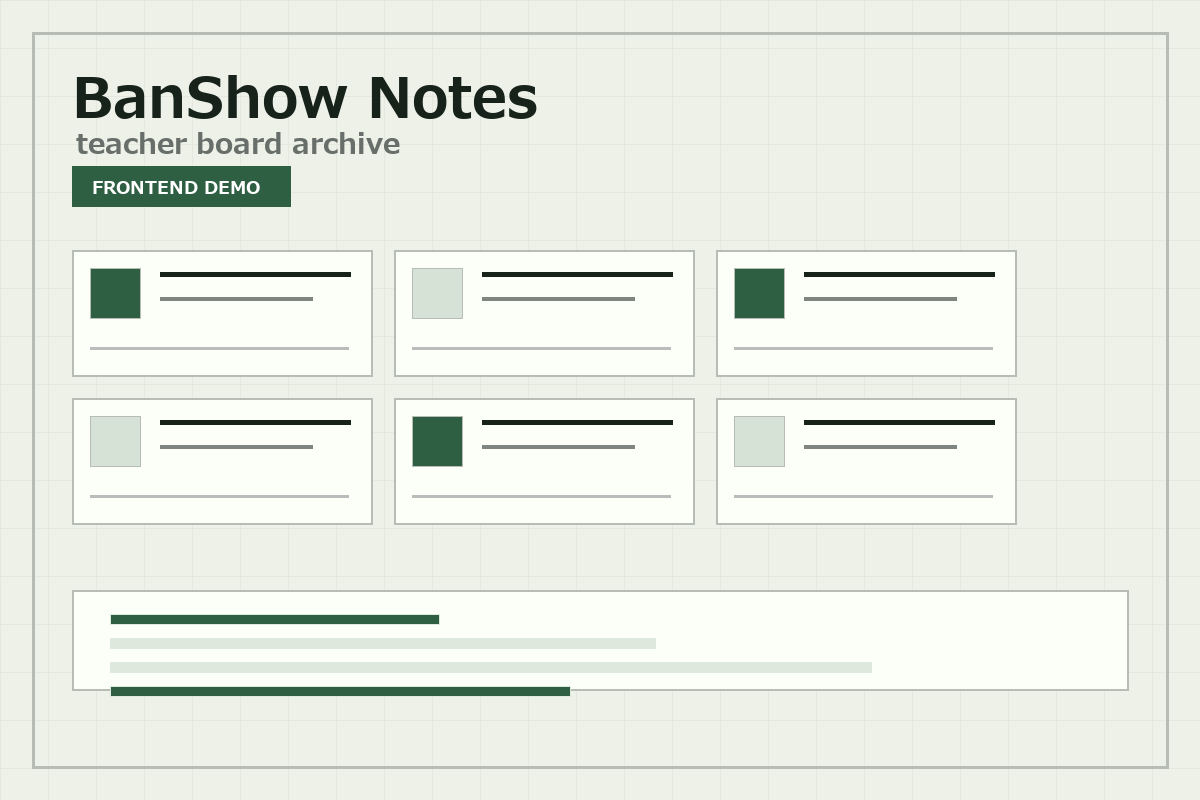 BanShow Notes thumbnail